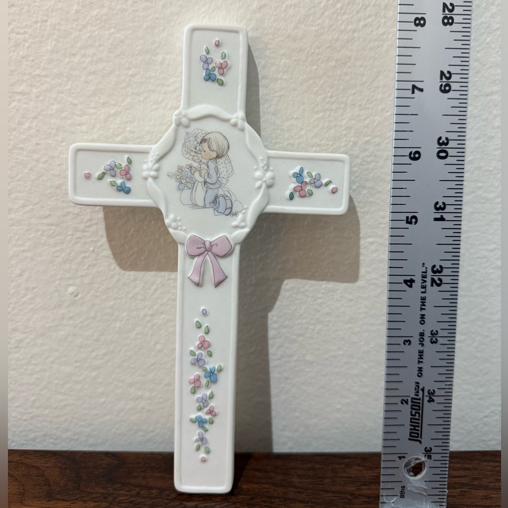 Precious Moments Wedding Cross - “Heaven Bless You”